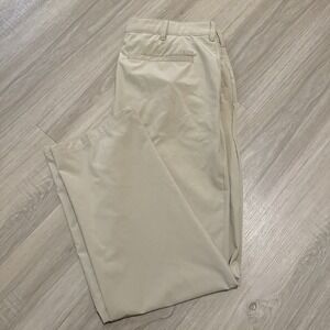 IZOD GOLF Swingflex Core Straight Fit Khaki Pants‎ Tag 38x32 Stretch Watch Pics